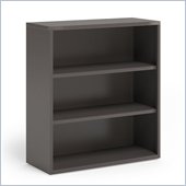 Mayline CSII 3 Shelf Metal Bookcase in Medium Tone