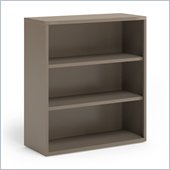 Mayline CSII 3 Shelf Metal Bookcase in Desert Sage
