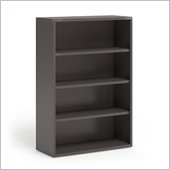 Mayline CSII 4 Shelf Metal Bookcase in Medium Tone