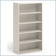 ADD TO YOUR SET: Mayline CSII 5 Shelf Metal Bookcase in Mist