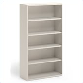 Mayline CSII 5 Shelf Metal Bookcase in Mist