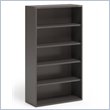 ADD TO YOUR SET: Mayline CSII 5 Shelf Metal Bookcase in Medium Tone