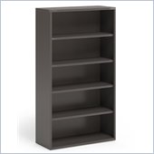 Mayline CSII 5 Shelf Metal Bookcase in Medium Tone