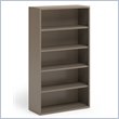 ADD TO YOUR SET: Mayline CSII 5 Shelf Metal Bookcase in Desert Sage