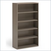Mayline CSII 5 Shelf Metal Bookcase in Desert Sage