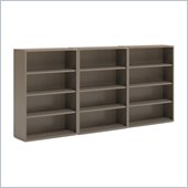Mayline CSII 4 Shelf Metal Wall Bookcase in Desert Sage