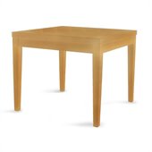 Mayline Luminary Square End Table in Maple