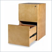Mayline Luminary 2 Drawer Vertical Wood File Pedestal for 30 Desk