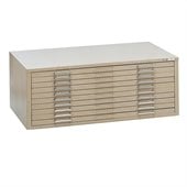 Mayline C-Files 10 Drawer Metal Flat Files Cabinet for 36 x 48 Documents