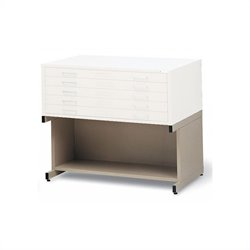 Mayline C-Files 1 Shelf High Metal Base for 30 x 42 Sheets