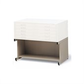 Mayline C-Files 1 Shelf High Metal Base for 30 x 42 Sheets