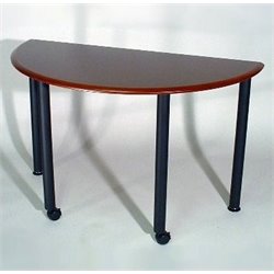 Mayline Encounter 48x24  Half Round Table-Folkstone