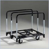 Mayline Talon Folding Table Cart w/ Caster Wheels