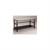 Mayline Techworks 60 x 36 Adjustable Table in Textured Black Paint