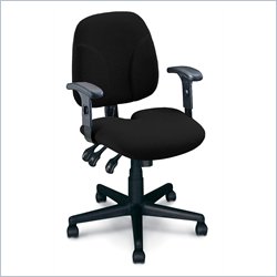 Mayline Comfort Multi-Function Task Chair with Tailborn Seat Cushion