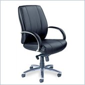 Mayline Mercado Optima Mid-Back Black Office Chair
