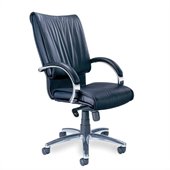 Mayline Mercado President Office Chair in Black