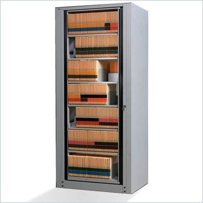 Mayline ARC 7 Tier Starter unit in Pebble Gray 