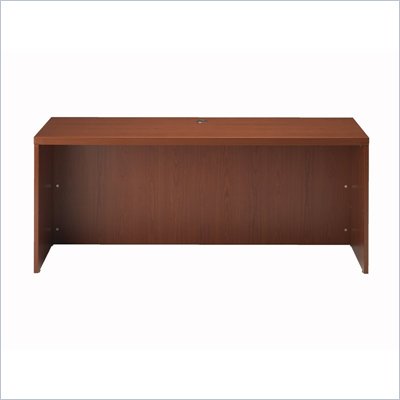Mayline Aberdeen Wood Credenza Desk in Cherry
