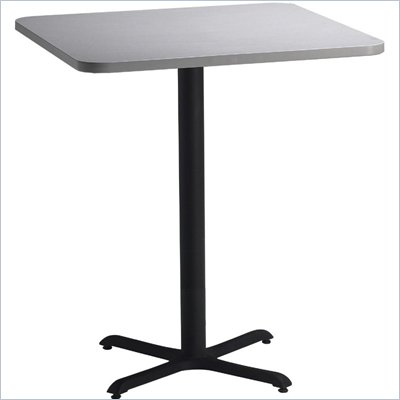 Mayline Bistro 36" Square Bar Table