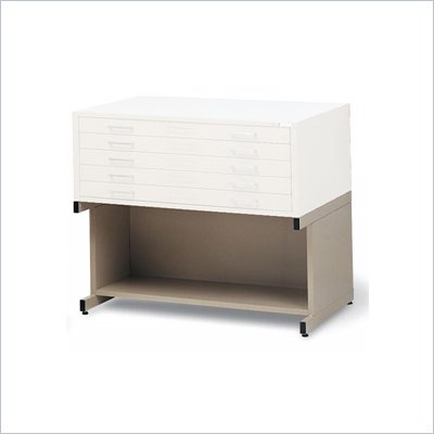Mayline C-Files 1 Shelf High Metal Base for 30 x 42 Sheets