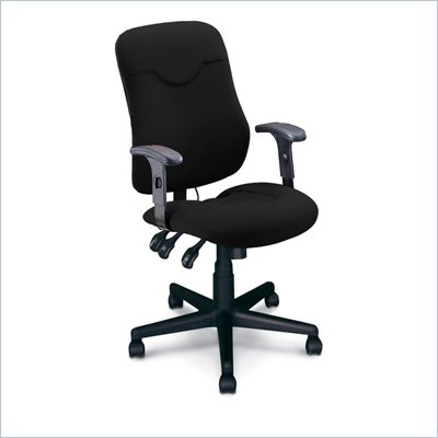 Fabric Office Chair on Mayline Comfort Executive Posture Fabric Chair   9414ag