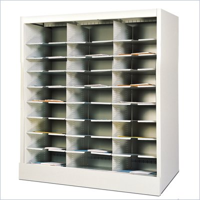 Mayline Kwik-File Storage Cabinet in Pebble Gray