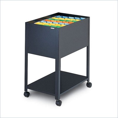 Mayline Mobilizer Letter 1 Drawer Mobile Metal Open Filing Storage