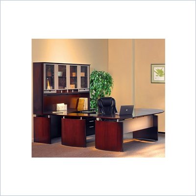 Mayline Napoli 72" Wood Right Hand U-Shaped Desk