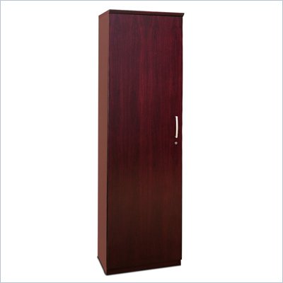 Mayline Napoli Wardrobe Cabinet with Hinges on Left