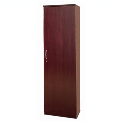 Mayline Napoli Wardrobe Cabinet with Hinges on Right