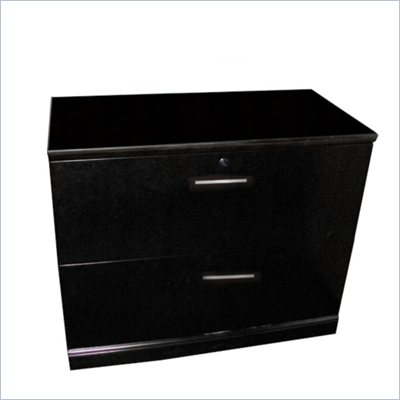 Mayline Sorrento 2 Drawer Lateral File in Espresso