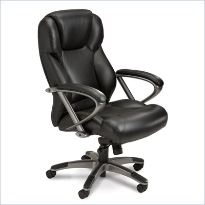 Mayline Utimo Executive High Back Chair in Black