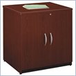 ADD TO YOUR SET: Bush Series C Wood Storage Cabinet in Mahogany