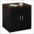 ADD TO YOUR SET: Bush Series C Wood Storage Cabinet in Mocha Cherry