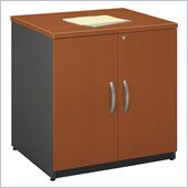 Bush Series C  Wood Storage Cabinet in Auburn Maple