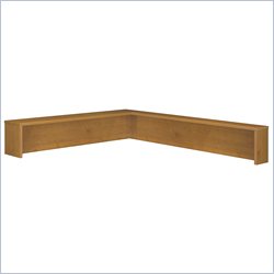 Bush Furniture Natural Cherry Series C Reception L-Hutch