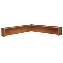 Bush Furniture Auburn Maple Series C Reception L-Hutch
