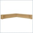 ADD TO YOUR SET: Bush Light Oak Series C Reception L-Hutch