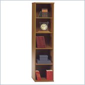 Bush Furniture Natural Cherry Series C Open Single Bookcase