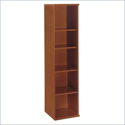 Bush Furniture Auburn Maple Series C Open Single Bookcase