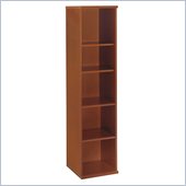Bush Furniture Auburn Maple Series C Open Single Bookcase