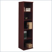 Bush Furniture Mahogany Series C Open Single Bookcase