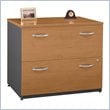 ADD TO YOUR SET: Bush Series C 2 Drawer Lateral Wood File Cabinet in Natural Cherry