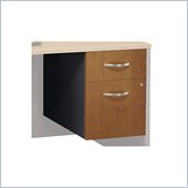 Bush Series C 2 Drawer Lateral Wood File Pedestal in Natural Cherry
