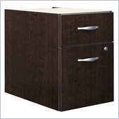 Bush Series C 2 Drawer Lateral Wood File Cabinet in Mocha Cherry