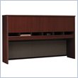 ADD TO YOUR SET: Bush Mahogany Series C 71 inch Four Door Hutch
