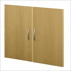Bush Furniture Light Oak Series C Half Height Door Kit (2 drs)