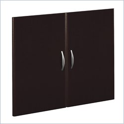 Bush Furniture Mocha Cherry Series C Half Height Door Kit (2 drs)
