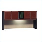 Bush Series A 72 Wood Hutch in Hansen Cherry